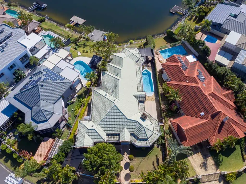 large residential home in need of a new roof