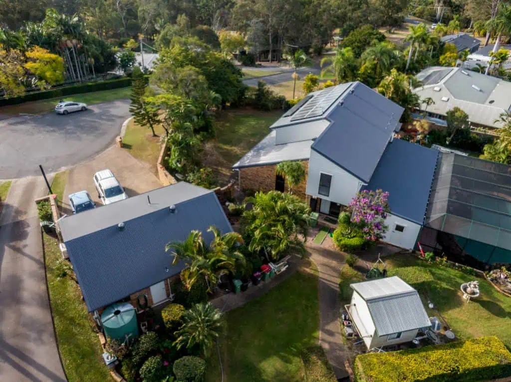 A large home in Yatala with a new metal roof