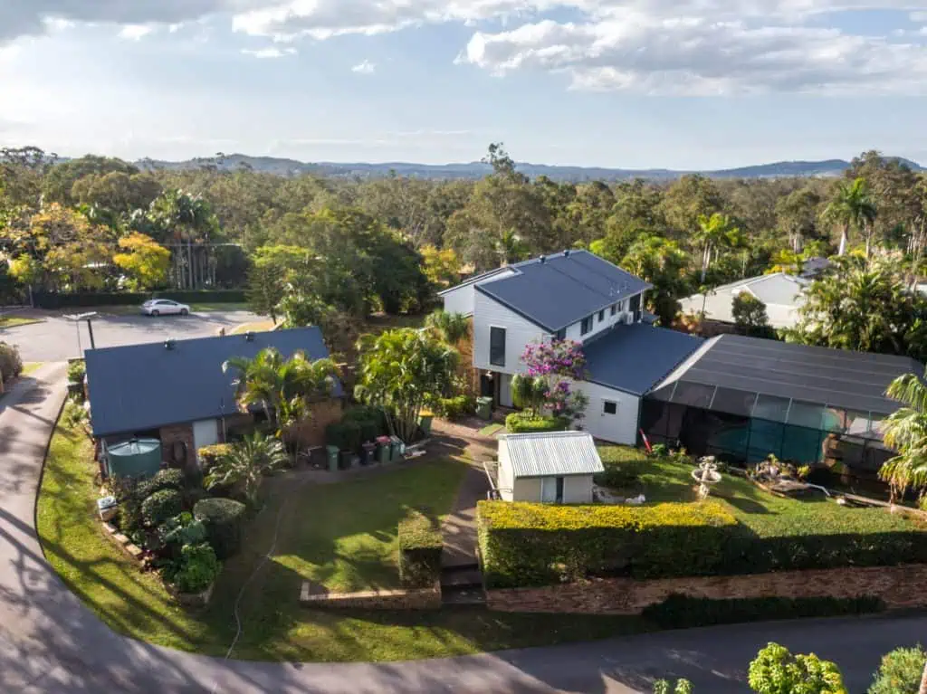 A large home in Yatala with a new metal roof