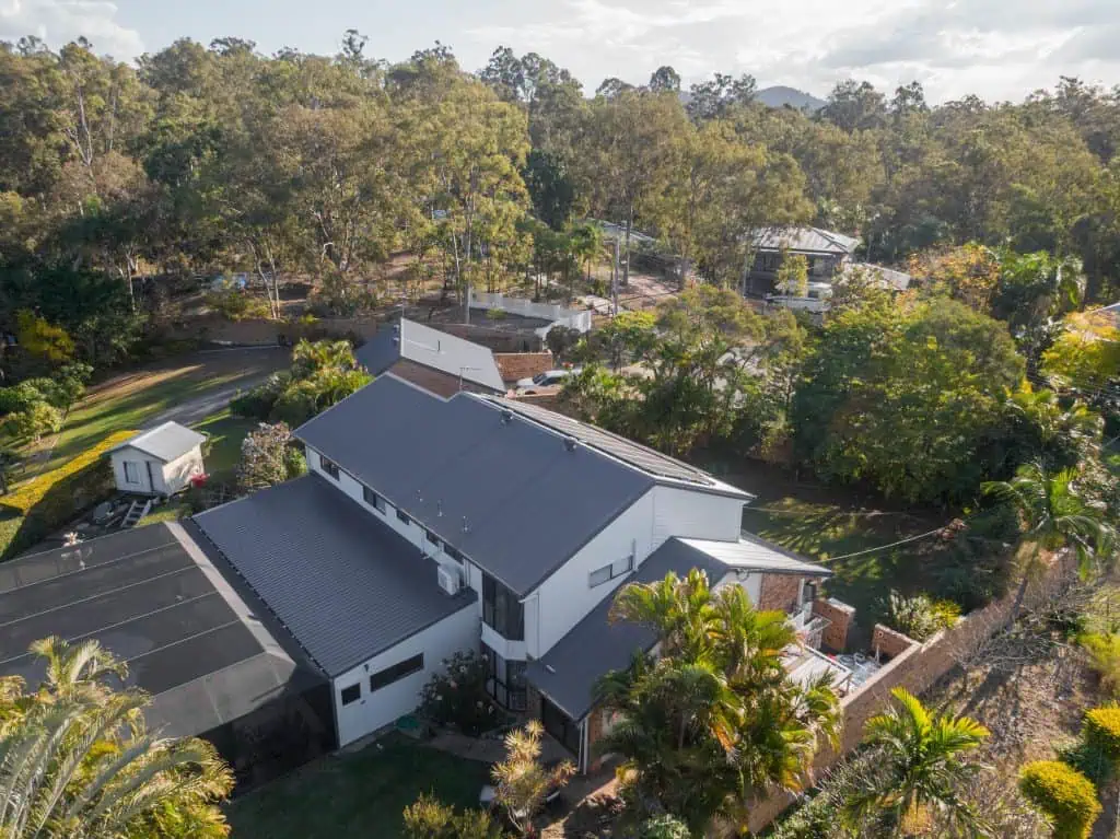 A large home in Yatala with a new metal roof
