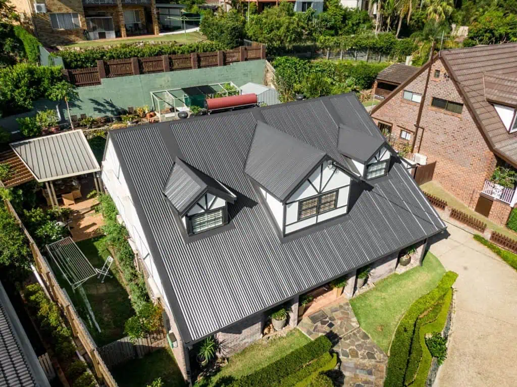 Roof replacement in Everton Hills after photo