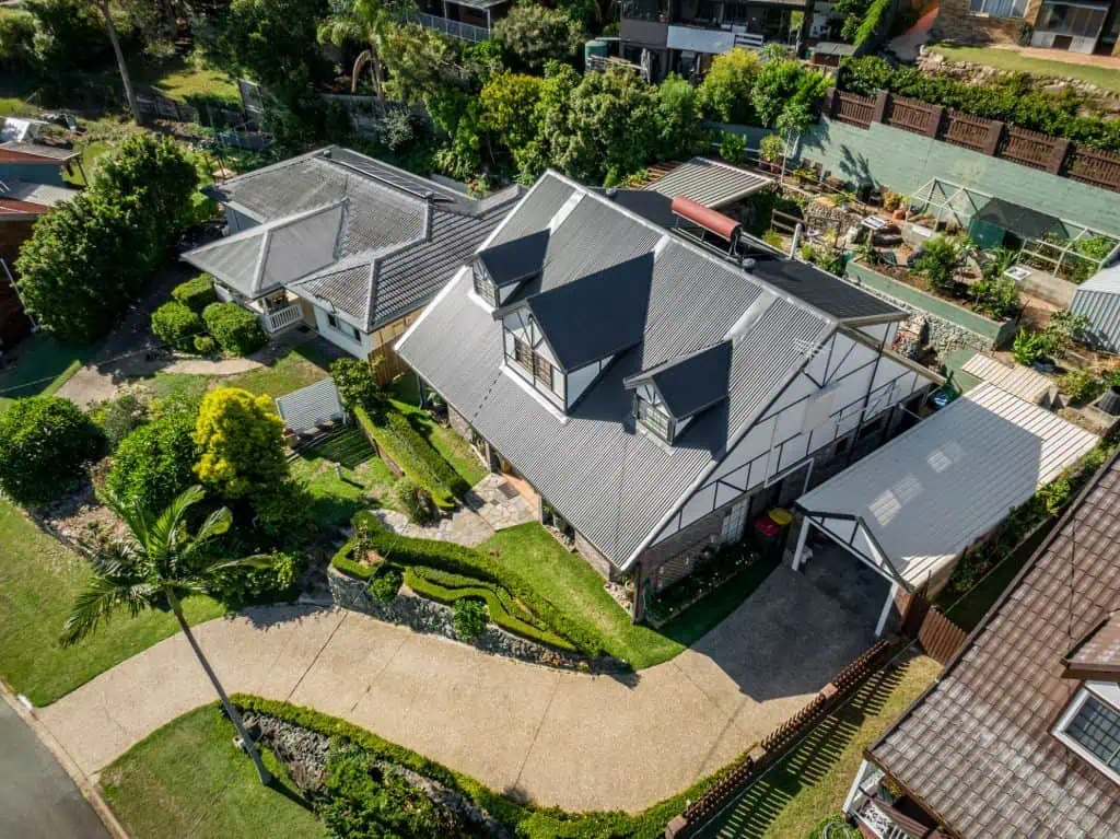 Roof replacement in Everton Hills after photo