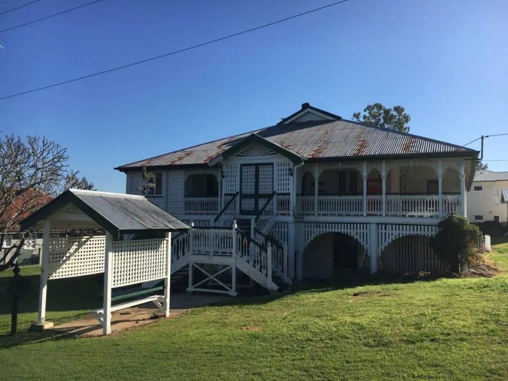 Tin to Colorbond roof replacement in Yerongpilly Brisbane before photo